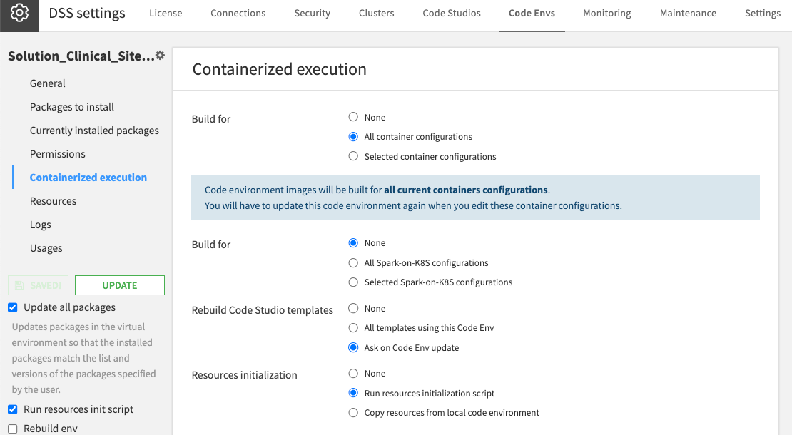 Dataiku screenshot of the final project Flow showing all Flow zones.