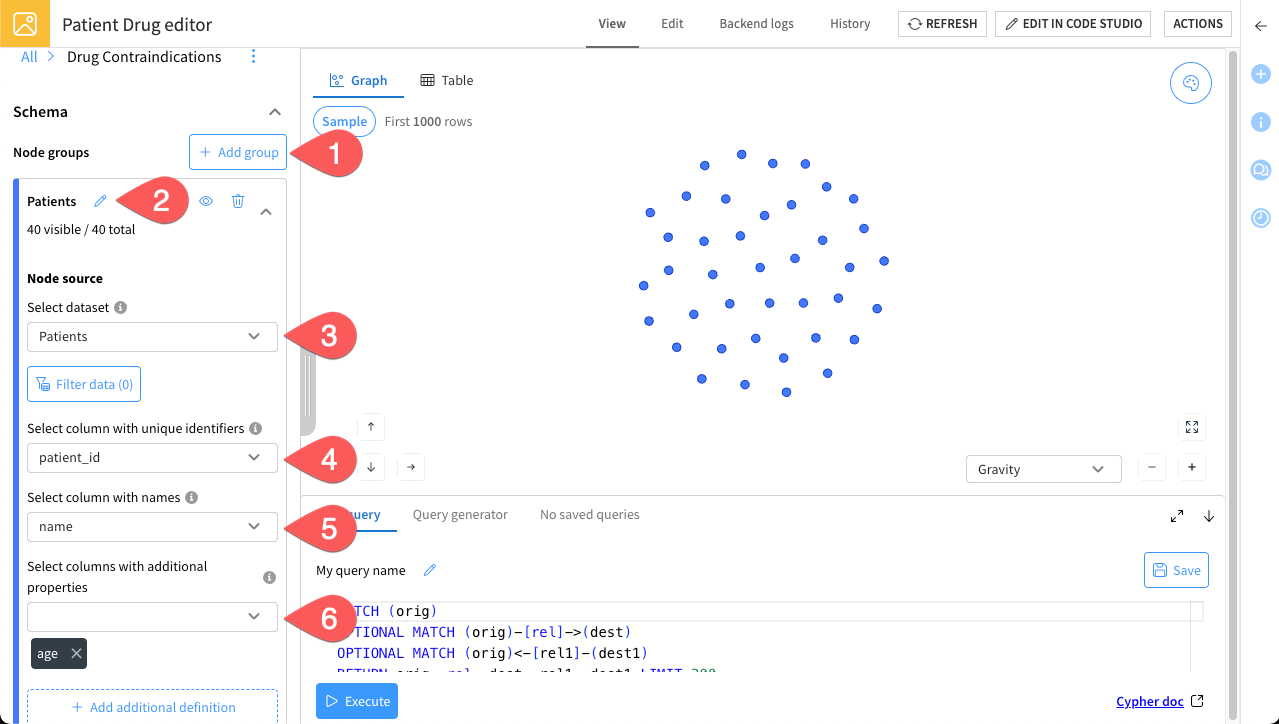 first node group creation