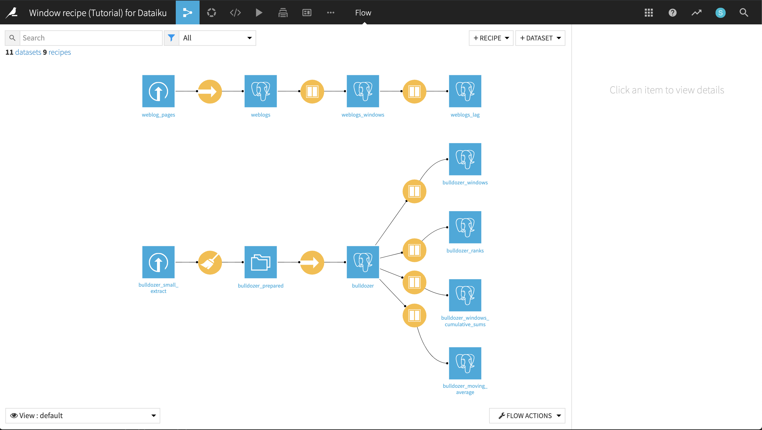 Snapshot of project final flow