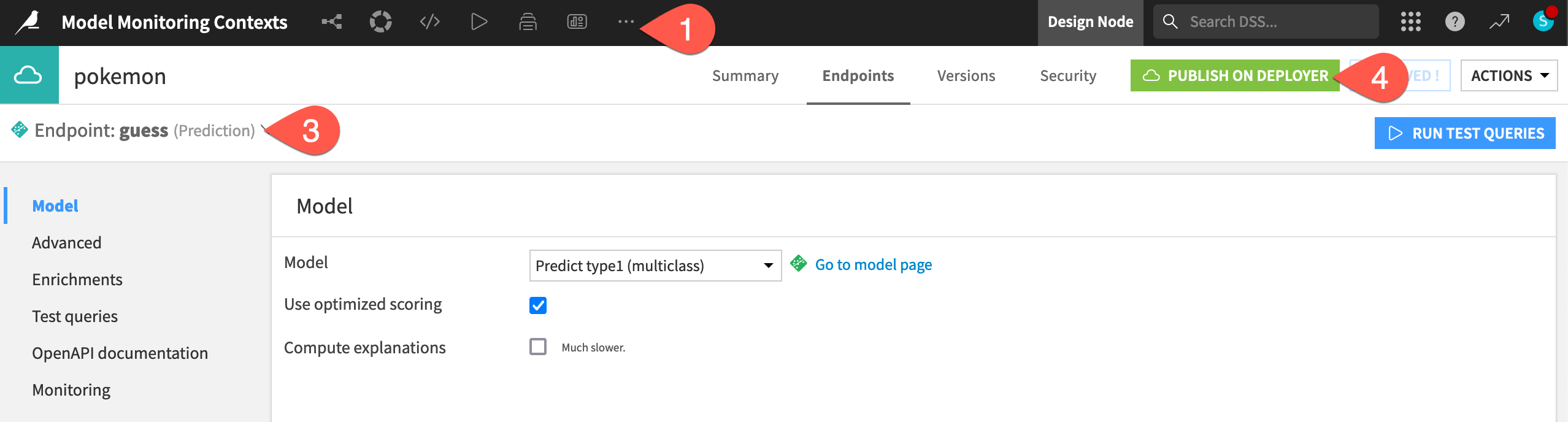 Tutorial Monitoring Models An Api Endpoint On A Dataiku Api Node Dataiku Knowledge Base 3043