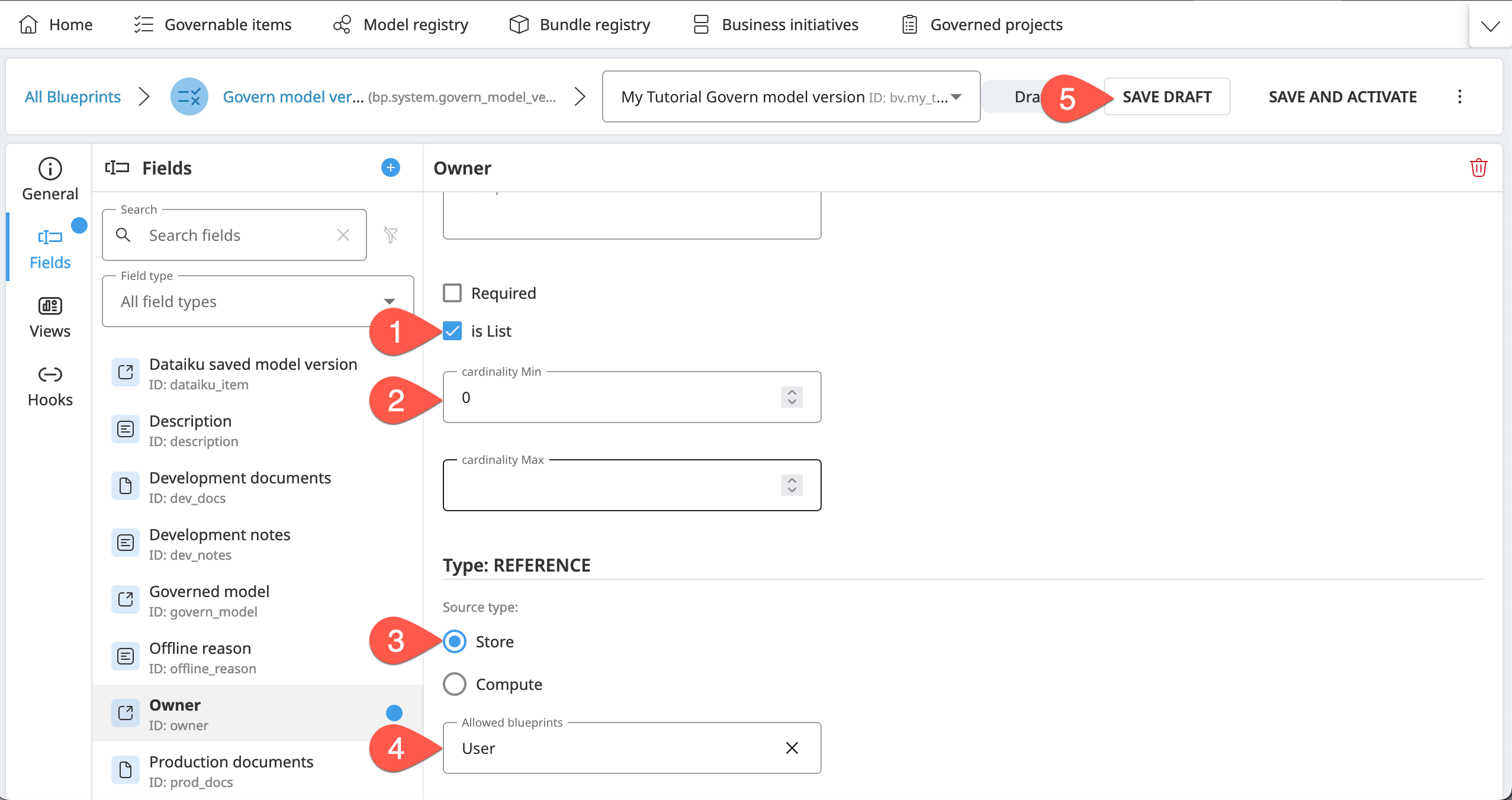 Screenshot of field in owner field settings.