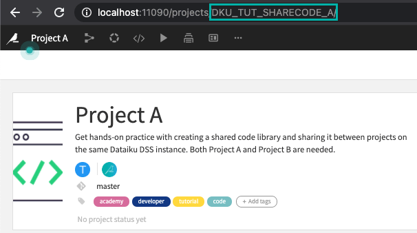 Find a project key in the URL.